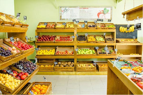 Cửa hàng trái cây bán chuối laba king